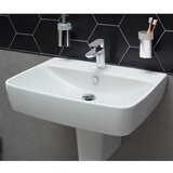 Vitra 7077-003-0973 Shift 60 x 46 cm nadpultni keramični umivalnik z odprtino za armaturo | Shoptok.si