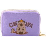  Novčanik s preslatkim motivom kapibare 12.5 x 8.5cm - ljubičasti | Shoptok.si