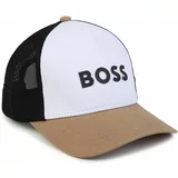 Boss Otroška baseball kapa bela barva