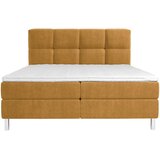 Esposa POSTELJA Z VZMETNICO 140 cm x 200 cm , tekstil oranžna, barve karija | Shoptok.si