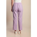 Fenzy Elegantne Hlače Za Veće Veličine, Lila | shoptok.hr
