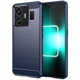 INORCO Za Realme GT3 5G Brušena telefonska torbica iz ogljikovih vlaken s teksturo telefonske lupine pokrov za mobilni telefon, (22036228) Cene