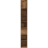 vidaXL Ormar za skladištenje Staro drvo 30x42.5x225 cm Drvo obrađeno | shoptok.hr