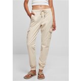 UC Curvy Women's Cargo Jogging Pants with High Waist whitesand | Shoptok.si