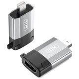 XO adapter GB015 mini displayport - hdmi 4K sivi | ePonuda.com