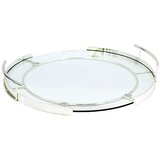 Schafer Schäfer Glass Tray srebrna Ø 36 cm Cashi Cijene