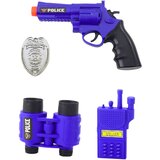 Policijski set za igru s kacigom i dodacima - plavi | shoptok.hr