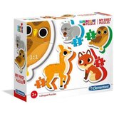 Clementoni My first puzzles 2-3-4-5 forest animals ( CL20814 ) | ePonuda.com