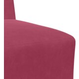 SOFA Stolice 3 pcs boja crnog vina 55 x 74 x 82 cm Baršun | shoptok.hr