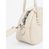Shelvt Small handbag with a strap light beige | shoptok.hr
