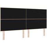  LED glava kreveta S LED lampica Krema 200 cm Poliester | shoptok.hr