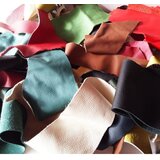  Ostanki naravnega usnja večbarvni odtenki izbirna teža | Shoptok.si