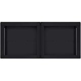  Pedestal za perilicu rublja 2 pcs Crna 120 x 56 x 52 cm Čelik | shoptok.hr