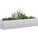 Maison Chic Cvetlični Lonec - Cvetlično korito 200x40x40 cm Pocinkano jeklo, (21790459) | Shoptok.si