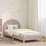  Otroški posteljni okvir z vznožjem Svetlo siva 90 x 190 cm, (5000104650) | Shoptok.si