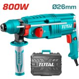 Total Električno rotacijsko kladivo 800W , SDS Plus/4000bpm/14mm/2,5J (TH308268), (20848950) cene