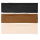 INF 3-delni komplet nedrsečih športnih naglavnih trakov Black+White+Coffee, (21544070) | Shoptok.si