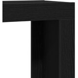 vidaXL Gnezditvena kava miza Set 3 Črn hrast MDF | Shoptok.si