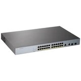 Zyxel GS1350-26HP 26-vratni upravljan PoE switch (omrežni preklopnik) za CCTV z daljšim dosegom, 375 W | Shoptok.si