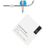 Premier Housewares Metalna zidna vješalica u srebrnoj boji Plastic – | shoptok.hr