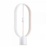 DesignNest LED Elipsasta USB lampa plasticna, bela DH0075WT/HBLEUC | ePonuda.com