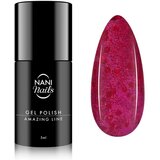 NANI Nails NANI Amazing Line gel lak za nokte nijansa Crimson Confetti 5 ml Cijene