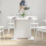 Stol za objedovanje Bijelo 110 x 60 x 75 cm Konstruirano drvo | shoptok.hr
