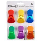  Kvačice za Zatvaranje Vrećica Pisana Plastika 6 Dijelovi Magnetna (12 kom.) | shoptok.hr