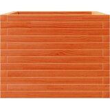  Vrtna sadilica voštano smeđe boje 60x60x45,5 cm od borovine | shoptok.hr