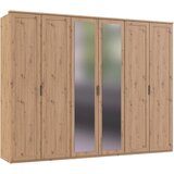 MID.YOU omara s klasičnimi vrati, hrast artisan | Shoptok.si