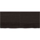  Kopalniški pult temno siv 140x60x6 cm obdelan trden les | Shoptok.si