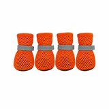 INF Poletne copate za pse 4-pack – zračne, vodoodporne, nedrseče Orange XL, (5000294541) | Shoptok.si