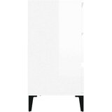  Komoda sjajna bijela 60 x 35 x 70 cm od konstruiranog drva | shoptok.hr