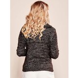 Fashion Hunters Brown sweater with beads | ePonuda.com