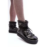 Boto Women's platform snow boots with black laces Fleure | Shoptok.si