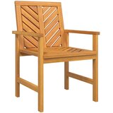  Vrtni set za objed 5 kom. Smeđa 200 x 90 x 74 cm | shoptok.hr