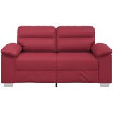  Dvosjed Kauč Vinsko Crvena 160x81x84 cm Imitacija Kože - boja crnog vina 1 160 cm | shoptok.hr