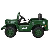  Auto na akumulator Retro Military 4x4 - zeleni | shoptok.hr