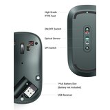 Ugreen brezžična tiha, tanka in lahka miška 2.4GHz, 400DPI zelena - box | Shoptok.si