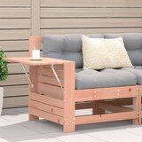  Sofa s naslonom za ruke i stolićem od masivne duglazije Cijene