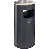 VAR Kombiniran pepelnik, prostornina 37 l, VxØ 700 x 320 mm, jeklo, antraciten | Shoptok.si