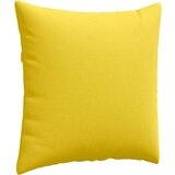 vidaXL Blazine za kavč 2 pcs Svetlo rumena 80 x 80 cm blago | Shoptok.si