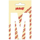 Pickup Samolepilni listki (Motiv: M, Bele barve, Višina: 90 mm) Cene