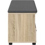  Klupa za hodnik s jastukom Sonoma hrast 100 x 38 x 46 cm | Eponuda.com