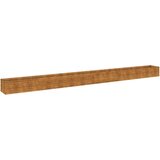  Povišena vrtna gredica 580 x 50 x 36 cm od čelika COR-TEN | shoptok.hr
