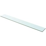 vidaXL Ploče za police 2 kom staklene prozirne 100 x 12 cm | shoptok.hr