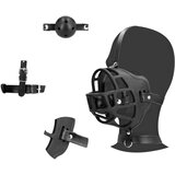 Ouch Muzzle with Removable Ball Gag Black | Shoptok.si