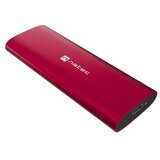 Natec RHINO M.2 NVME LITE EXTERNAL SSD ENCLOSURE USB-C 3.2 GEN 2 RUBY RED Cijene