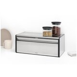 Brabantia Škatla za kruh z ravnim pokrovom - Matt Steel | Shoptok.si