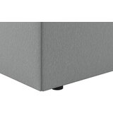 Bessagi Home Postelja Z Vzmetnico Polo, Siva, Nadvložek, 90x200 | Shoptok.si